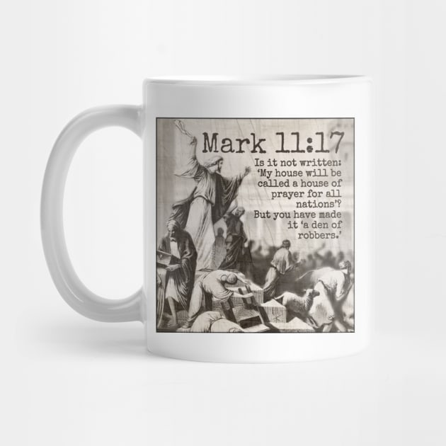 Mark 11:17 by Bible Verses by Deb